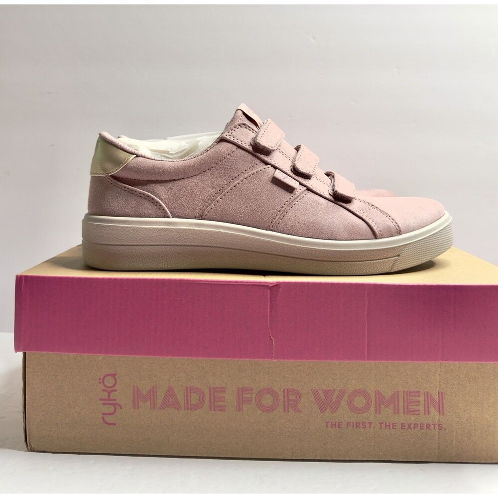 Ryka Vivclassic 2 Lifestyle Sneaker Easy On Womens Size 10 Wide Blush NIB